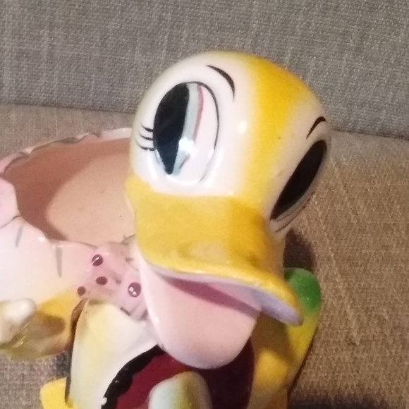 DUCK and EGG PLANTER EASTER VINTAGE DECOR - Picture 7 of 7